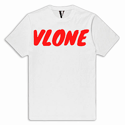 Vlone Shirts - VLONE Bold Text Tee VLC2710
