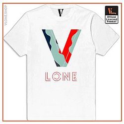 Vlone Shirts - Vlone Camo Pattern T-Shirt VL2409
