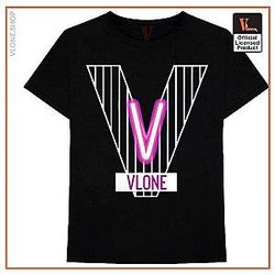 Vlone Shirts - Vlone Cottage Fire T-Shirt VL2409