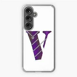 Vlone lock chain , funny design for V Samsung Galaxy Soft Case