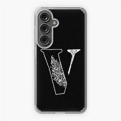 Vlone with floral motifs , cute design for V Samsung Galaxy Soft Case