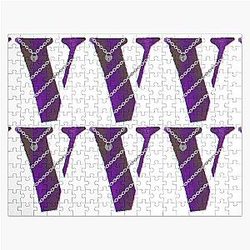 Vlone lock chain , funny design for V Jigsaw Puzzle