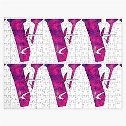 Vlone with birds , cool design for V Jigsaw Puzzle