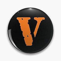 Vlone FRIENDS ,V letter bandana Custom Friends alone vlone Pin