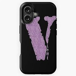 Vlone To live alone and be alone. Logo. iPhone Tough Case
