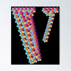 Vlone floral , Best Design for V Poster