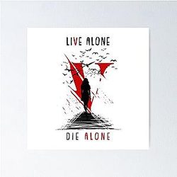 Vlone (Live Alone, Die Alone) Poster