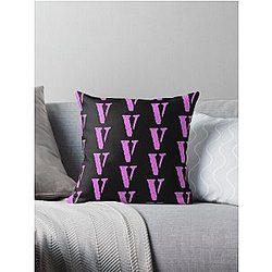 vlone higher purple Throw Pillow