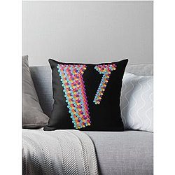 Vlone floral , Best Design for V Throw Pillow