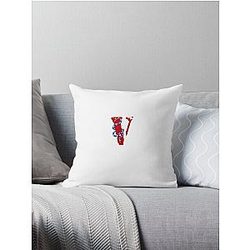 vlone, vlone bleu, v lone, vlone girl, vlone s, vlone cheap  Throw Pillow