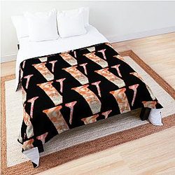 Vlone with beautiful cat , cool design for V Comforter