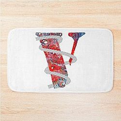 Vlone Angles - fun design Bath Mat