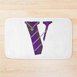 Vlone lock chain , funny design for V Bath Mat