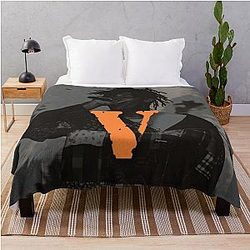 Vlone Logo 02 Throw Blanket