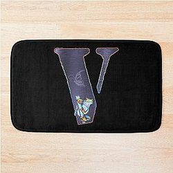 Vlone with beautiful frog , cute design for V Bath Mat
