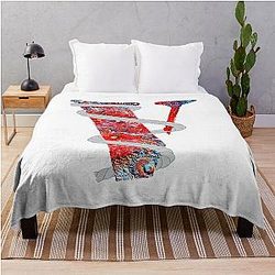 Vlone Angles - fun design Throw Blanket