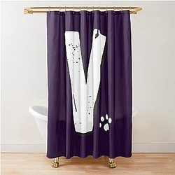 Vlone world 2021 limited edition Essential T-Shirt Shower Curtain