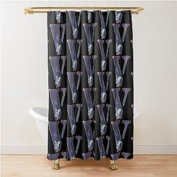 Vlone with beautiful frog , cute design for V Shower Curtain