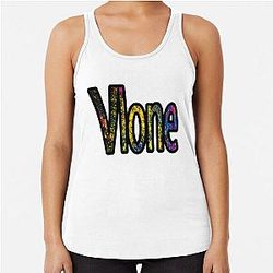 vlone clothing - hoodie & t-shirt & mask  Racerback Tank Top