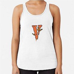 vlone, vlone butterfly, sun, vlone earth, vlone 4, vlone 3  Racerback Tank Top
