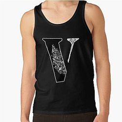 Vlone with floral motifs , cute design for V Tank Top