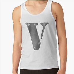 Vlone and silver screw , cool design for V Tank Top