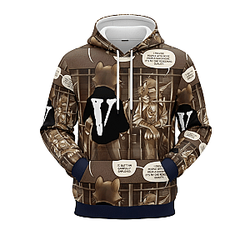 Vlone Hoodie - Friends Motif Clothing Hoodie