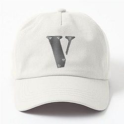 Vlone and silver screw , cool design for V Dad Hat