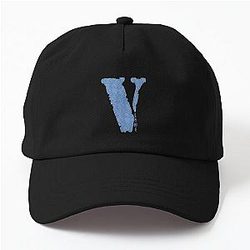 Vlone To live alone and be alone. Logo. Dad Hat