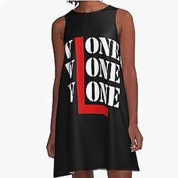 Vlone vlone vlone vlone vlone vlone vlone A-Line Dress