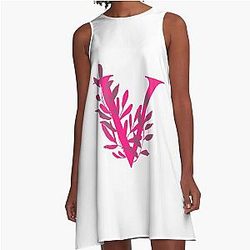 Vlone Angles A-Line Dress