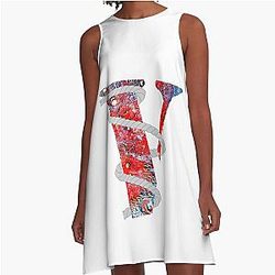 Vlone Angles - fun design A-Line Dress