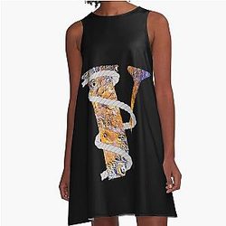 Vlone Angles - cool design for vlone A-Line Dress