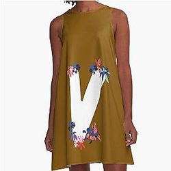 Vlone World 2021 Limited Edition Essential T-Shirt A-Line Dress