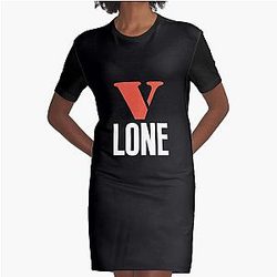 Nav Vlone Graphic T-Shirt Dress