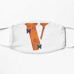 Vlone Angles with Butterflies Flat Mask