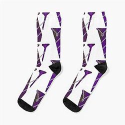 Vlone lock chain , funny design for V Socks