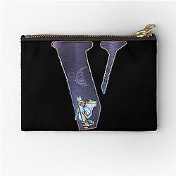 Vlone with beautiful frog , cute design for V Zipper Pouch