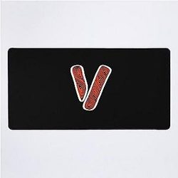 vlone pop smoke red  Desk Mat