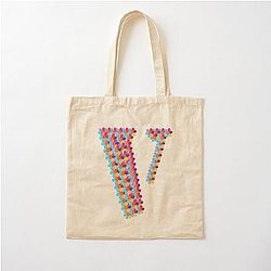 Vlone floral , Best Design for V Cotton Tote Bag