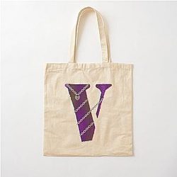 Vlone lock chain , funny design for V Cotton Tote Bag