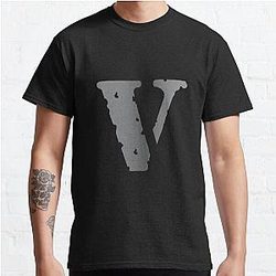 "VLone" Classic T-Shirt V Vlone Reflective Tee T-Shirt Cute Family Gift Idea for mom, Dad & Siblings Classic T-Shirt