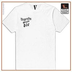Vlone T-Shirts - Juice Wrld X Vlone Legends Never Die T-Shirt VL2409