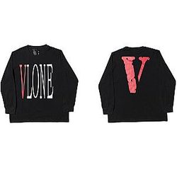 Vlone Sweatshirts - Creative Print Long-sleeved Streetwear Shirts