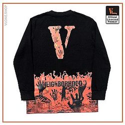 Vlone Sweatshirts - Vlone x Neighborhood Crewneck Sweatshirt VL2409
