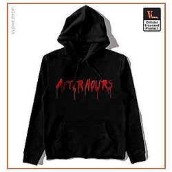 Vlone Hoodies - VLONE X After Hours Blood Drip Hoodie VL2409