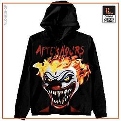 Vlone Hoodies - Vlone x The Weeknd After Hours Clown Hoodie VL2409