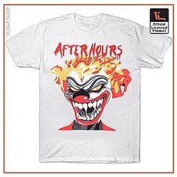 Vlone T-Shirts - Vlone Weeknd After Hours If I OD Clown Tee VL2409