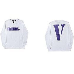 Vlone Sweatshirts - Long-sleeved Shirts Street Style Comfortable Pullover Sweatshirt
