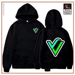 Vlone Hoodies - Vlone Reflective V Hoodie VL2409